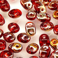 Super Duo 2.5mm x 5mm - DU0590080-29500 - Ruby Slipperite