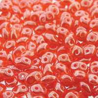 Super Duo 2.5mm x 5mm - DU0593140-14400 - Opaque Orange Luster