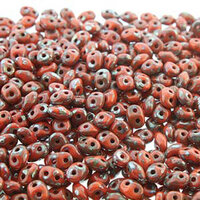 Super Duo 2.5mm x 5mm - DU0593140-43400 - Opaque Orange Picasso