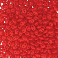 Super Duo 2.5mm x 5mm - DU0593200 - Opaque Coral Red
