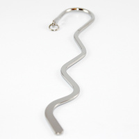 155mm Wriggly Bookmark - Nickel