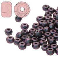 Faceted Micro Spacers 2mm x 3mm - Polychrome Mix Berry - FPMS2323980-94102