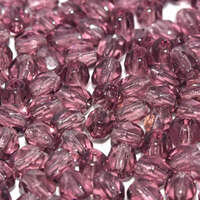 3mm Fire Polish Bead - Dark Amethyst  - 20060