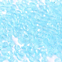 3mm Fire Polish Bead - Aqua  - 60010