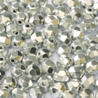 4mm Fire Polish Bead - Crystal Labrador Full - 00030-27000