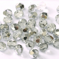 4mm Fire Polish Bead - Crystal Labrador - 00030-27001