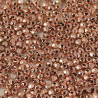 4mm Fire Polish Bead - Crystal Copper Plated - 00030-39000