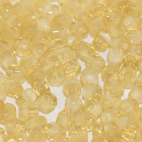 4mm Fire Polish Bead - Champagne Half Matte  - 06138
