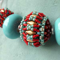 Fiona Beaded Bead