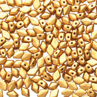 Mini Gem Duo 6mm x 4mm - GD6400030-01710 - Bronze Pale Gold