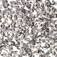Mini Gem Duo 6mm x 4mm - GD6400030-27001 - Crystal Labrador