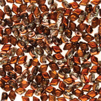 Mini Gem Duo 6mm x 4mm - GD6400030-27137 - Crystal Sunset