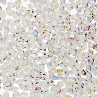 Mini Gem Duo 6mm x 4mm - GD6400030-28701 - Crystal AB