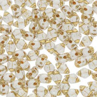Mini Gem Duo 6mm x 4mm - GD6400030-68106 - Crystal Bronze Lined