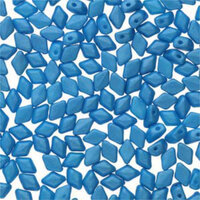 Mini Gem Duo 6mm x 4mm - GD6402010-24008 - Pearl Shine Aqua