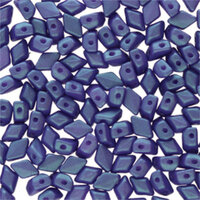 Mini Gem Duo 6mm x 4mm - GD6402010-24510 - Tropical Blue Grape