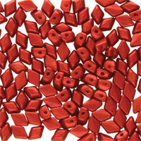 Mini Gem Duo 6mm x 4mm - GD6403000-01890 - Chalk Lava Red