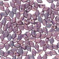 Mini Gem Duo 6mm x 4mm - GD6403000-15726 - Chalk Lila Vega Luster