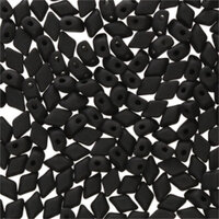 Mini Gem Duo 6mm x 4mm - GD6423980-84110 - Matte Jet