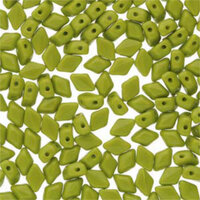 Mini Gem Duo 6mm x 4mm - GD6453410 - Opaque Green