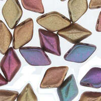 Gem Duo 8mm x 5mm - GD8500030-01620 - Dark Gold Rainbow