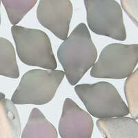 Gem Duo 8mm x 5mm - GD8500030-26576 - Matte Backlit Pink Mist