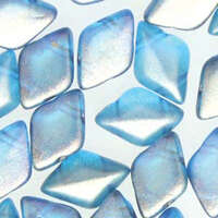 Gem Duo 8mm x 5mm - GD8500030-29266 - Halo Celestial Blue