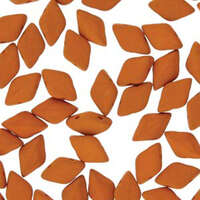 Gem Duo 8mm x 5mm - GD8502010-29525 - Matte Velvet Carrot