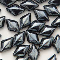 Gem Duo 8mm x 5mm - GD8523980-14400 - Jet Hematite