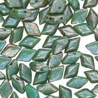 Gem Duo 8mm x 5mm - GD8563130-43500 - Turquoise Green Rembrandt