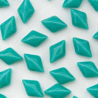Gem Duo 8mm x 5mm - GD8563130 - Opaque Turquoise Green