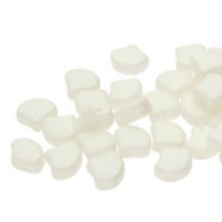 Ginko Leaf 7.5mm x 7.5mm - GNK8702010-29703 - Chatoyant Shimmer White