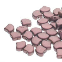 Ginko Leaf 7.5mm x 7.5mm - GNK8702010-29741 - Chatoyant Shimmer Rust Brown