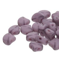 Ginko Leaf 7.5mm x 7.5mm - GNK8721010-84110 - Matte Opal Violet White Luster