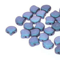 Ginko Leaf 7.5mm x 7.5mm - GNK8723980-94105 - Polychrome Blueberry