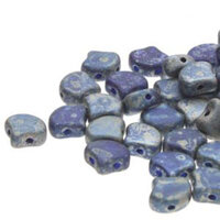 Ginko Leaf 7.5mm x 7.5mm - GNK8730090-83500 - Matte Cobalt Rembrandt