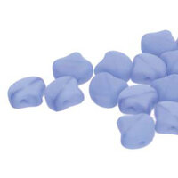 Ginko Leaf 7.5mm x 7.5mm - GNK8731010-84110 - Matte Opal Blue