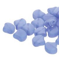 Ginko Leaf 7.5mm x 7.5mm - GNK8731010 - Opal Blue