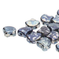 Ginko Leaf 7.5mm x 7.5mm - GNK8733400-43500 - Navy Blue Rembrandt