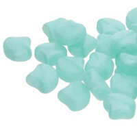 Ginko Leaf 7.5mm x 7.5mm - GNK8761100 - Opal Green Aqua