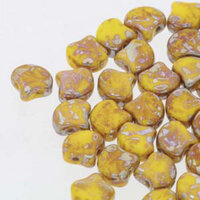 Ginko Leaf 7.5mm x 7.5mm - GNK8783120-43500 - Lemon Rembrandt