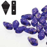 Kite 9mm x 5mm - KT9530090-94401 - Cobalt Gold Splash