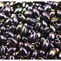 Miyuki 3mm x 5.5mm Long Drop Bead - LDP-454 - Purple Iris