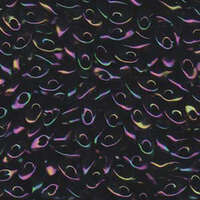Miyuki 7mm Long Magatama Bead - LMA-454 - Metallic Dark Plum Iris