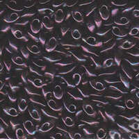 Miyuki 7mm Long Magatama Bead - LMA-460 - Metallic Dark Raspberry