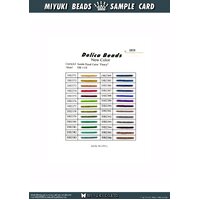 11/0 Delica Inside Dyed Colors “Fancy” Colour Chart