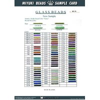 11/0 Round Inside Dyed Color “Fancy” Colour Chart