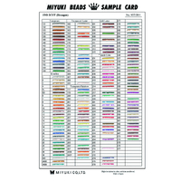15/0 Hexagon (2 Cut) Colour Chart