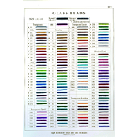 15/0 Round Basic Colour Chart