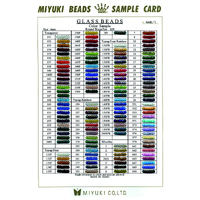 6/0 Round Basic Colour Chart